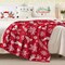 Christmas Blanket, Ultra Soft Cozy Fuzzy Warm Reversible Knit Throw Blanket for Couch, Microfiber Lightweight Knitted Blanket Holiday Theme Home Christmas Decor (Reindeer, 51"×63")